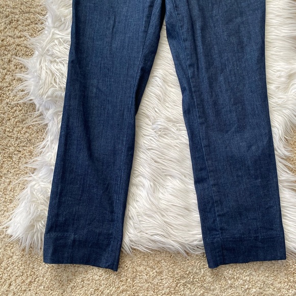 {Banana Republic Factory} Hampton Fit Ankle Pants in Blue - Women's 0 - Picture 5 of 6